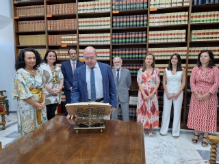Miembros de la Sala de Gobierno del TSJ de Extremadura